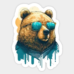 Boss Bear Sticker